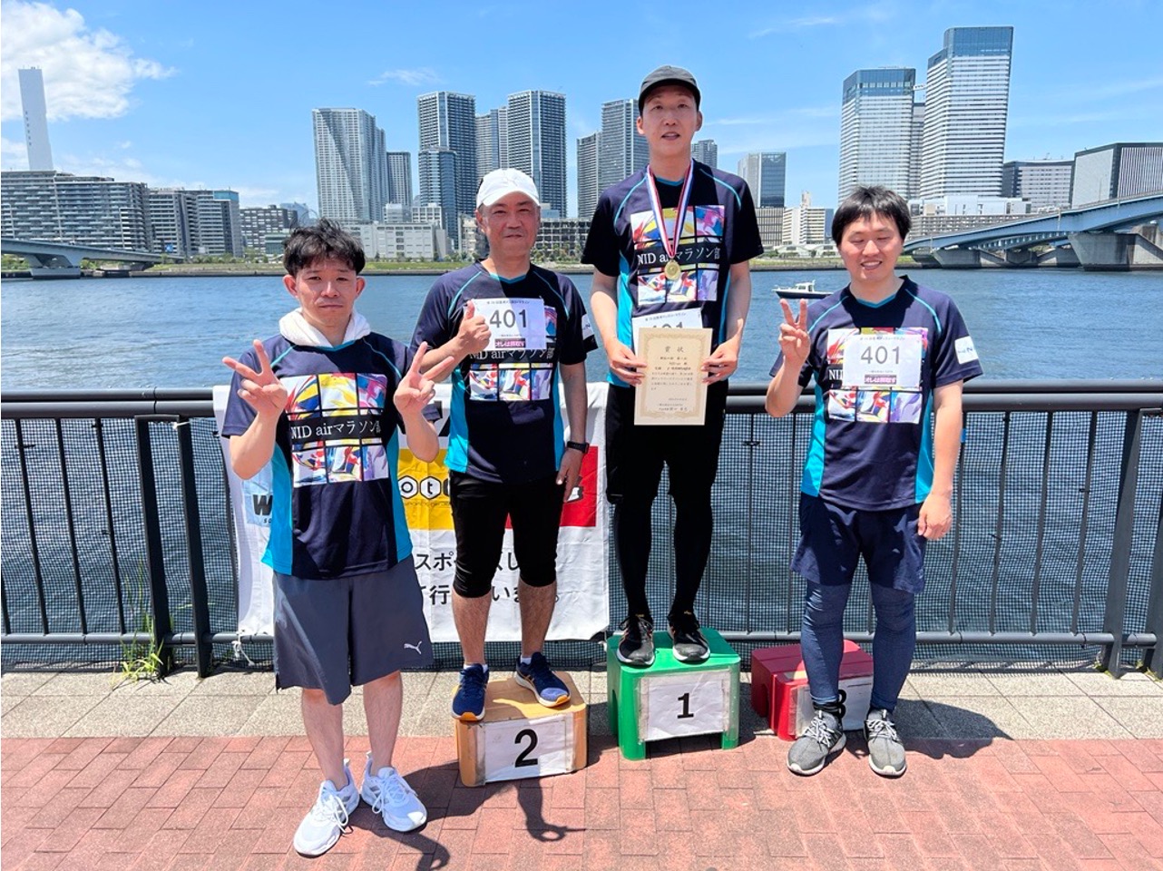 マラソン部活動報告（豊洲マンスリーマラソン）